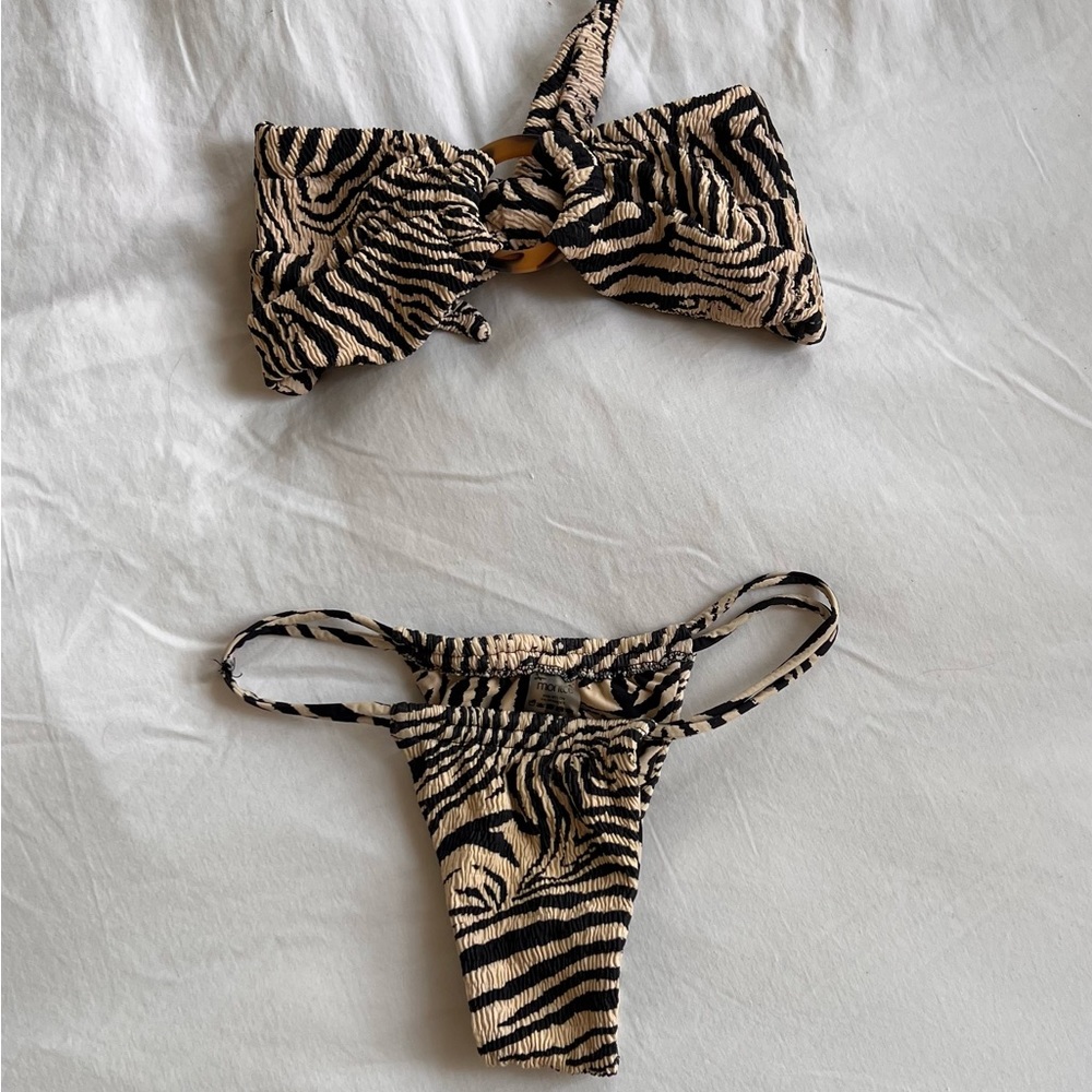 Montce Swimwear Bikini
Zebra print